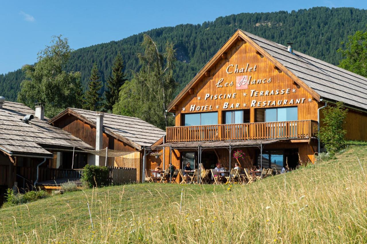 Chalet Hotel Les Blancs Pra Loup Exterior foto